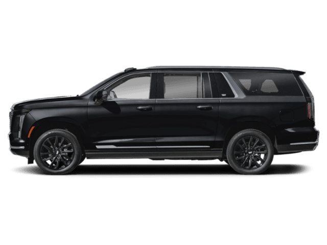Black luxury SUV for wedding family transportation
